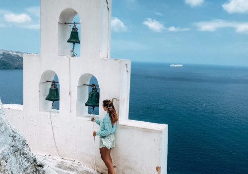 Chiesetta sul mare, Cuore di Santorini